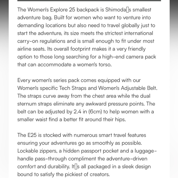 Shimoda Women’s 25L Explorer - Picture 5 of 13